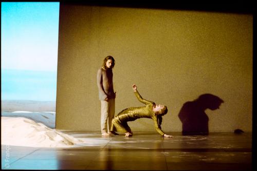 Sylvain Jacques, Valérie Dréville. Phèdre. Mes Luc Bondy. Théâtre National de l’Odéon 1998