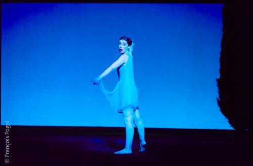 Patricia Petitbon. Orphée et Eurydice. Mes Robert Wilson. Théâtre du Châtelet 1999