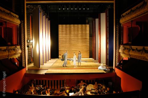 Ingela Bohlin, William Dazeley, illi Paasikivi, Hanjo, mise en scène Anne Teresa de Keersmaeker. Festival d'Aix en Provence 