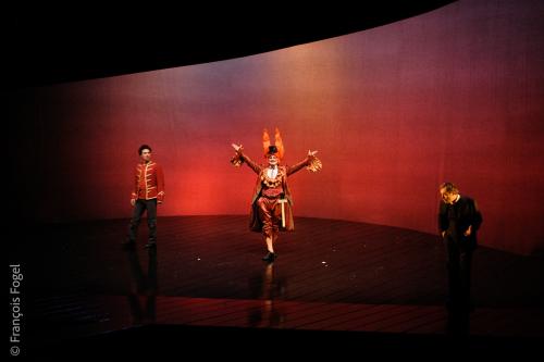 L'illusion comique, Mes Brigitte Jaques-Wajeman. Théâtre de Gennevilliers 2005