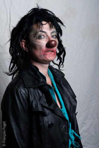 La clown Hélène Vieilletoile