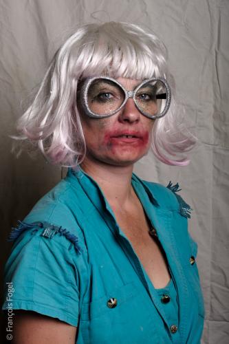 La clown Hélène Vieilletoile