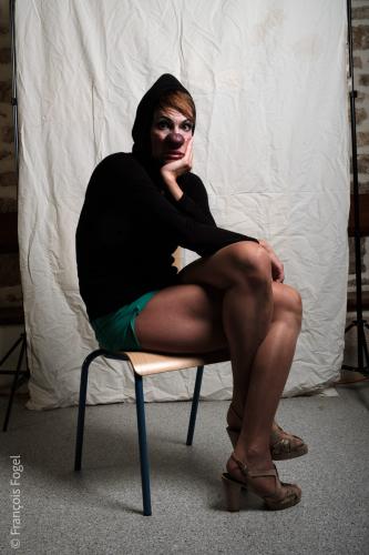 La clown Véronique Tuaillon