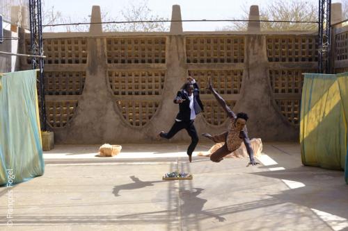 La pièce Peur de la couleur (Sénégal) au Festival Djaram'art