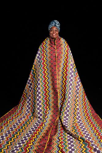 La comédienne et chanteuse Jeannette Mogoun