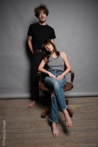 Laura et Stéphane, étudiants