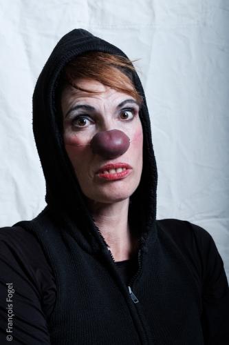 Véronique Tuaillon, clown